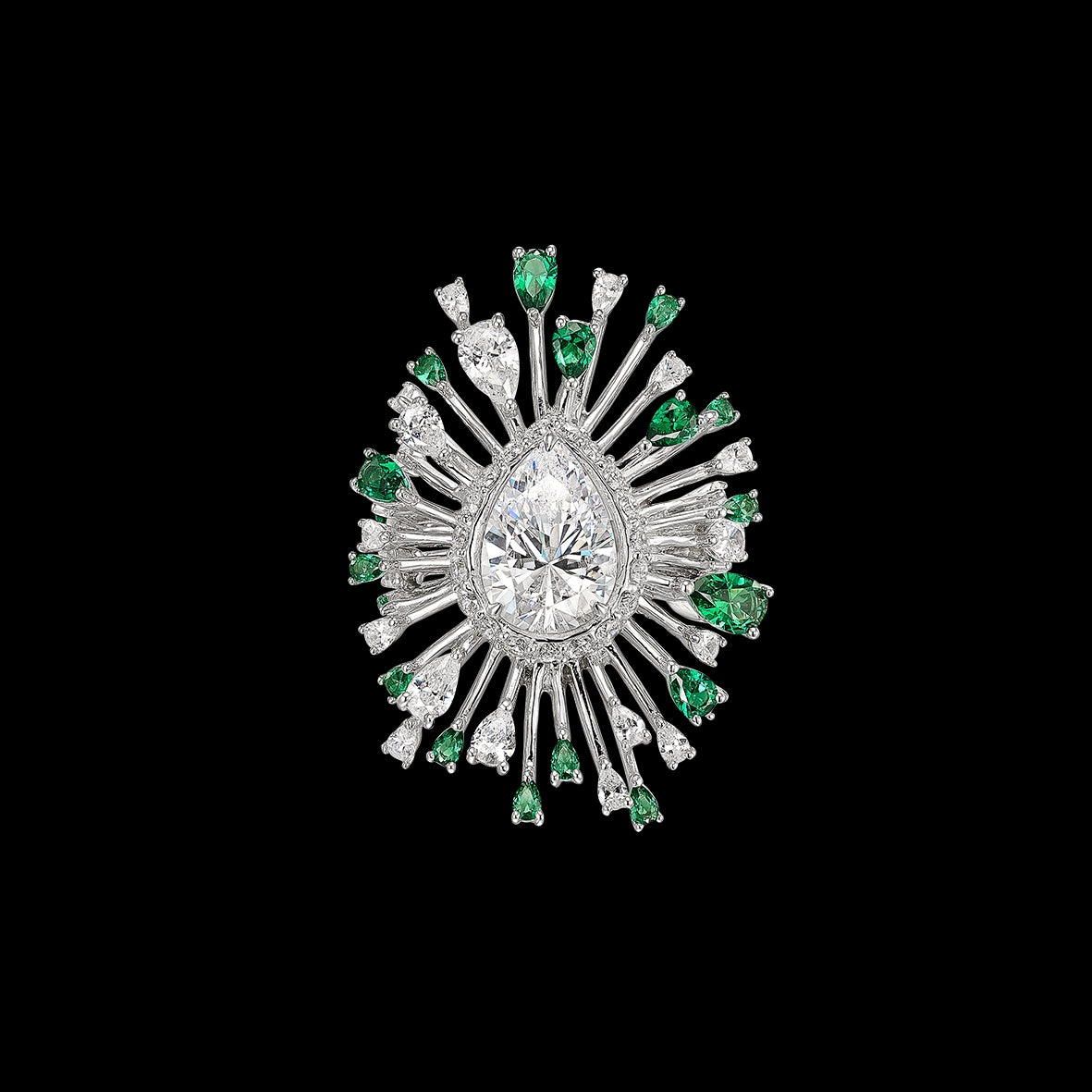 Diamond Mycelia Ring